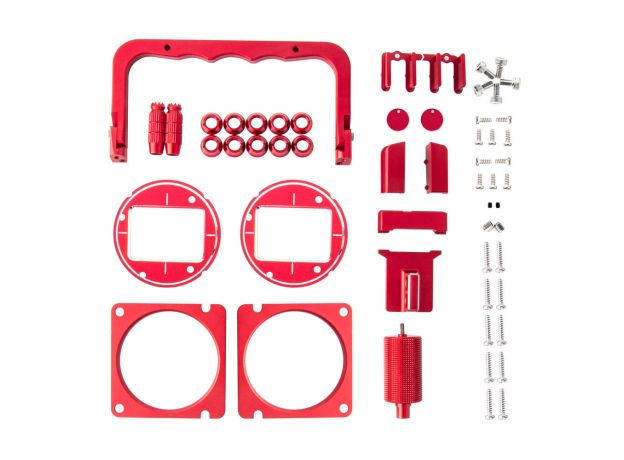 RadioMaster TX16S Mark II CNC Upgrade Parts Set — Red