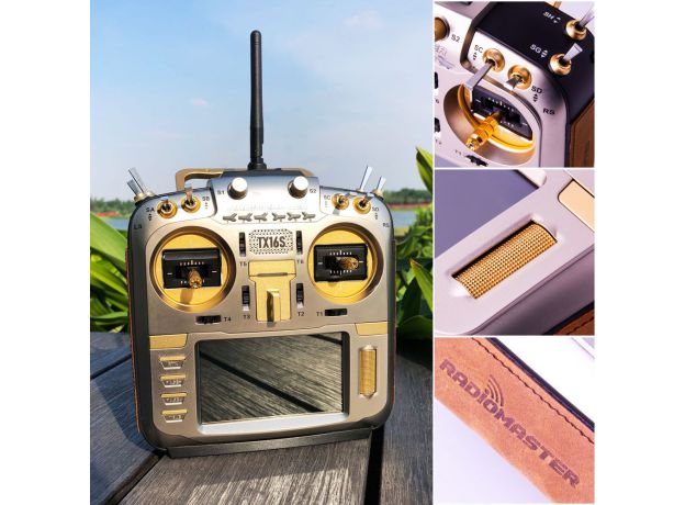 RadioMaster TX16S MAX Radio Controller(V1) Hall Gimbal Edition — SILVER / Mode 1