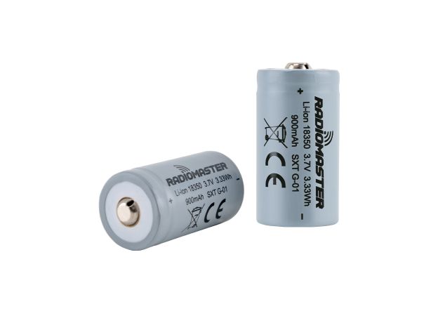 RadioMaster Zorro Uzaktan Kumanda (2Adet) Uyumlu 900mah 3.7v Li-ion 18350 Pil