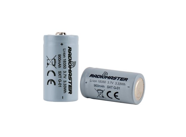 RadioMaster Zorro Uzaktan Kumanda (2Adet) Uyumlu 900mah 3.7v Li-ion 18350 Pil