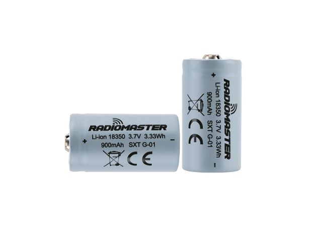 RadioMaster Zorro Uzaktan Kumanda (2Adet) Uyumlu 900mah 3.7v Li-ion 18350 Pil