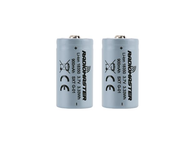 RadioMaster Zorro Uzaktan Kumanda (2Adet) Uyumlu 900mah 3.7v Li-ion 18350 Pil