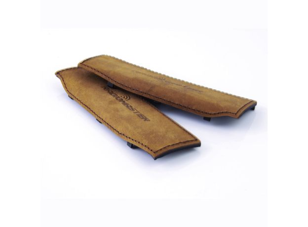 RadioMaster TX16S Leather Side Grips — Brown