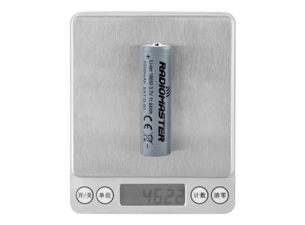 RadioMaster 18650 3200mAh 3.7V Pil (2Adet) için TX16S / Boxer / TX12/ Pocket / MT12 Kumandalar — 2500mAh