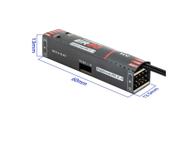 RadioMaster ER8G & ER8GV 2.4GHz ELRS PWM Alıcı — ER8G