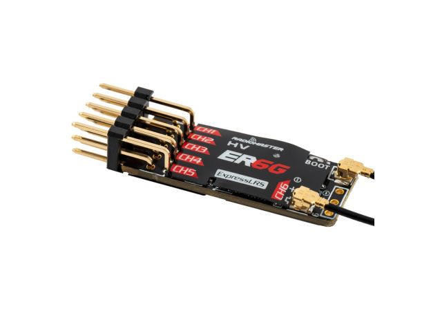 RadioMaster ER6G & ER6GV 2.4GHz ELRS PWM Alıcı — ER6GV