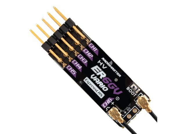 RadioMaster ER6G & ER6GV 2.4GHz ELRS PWM Alıcı — ER6GV
