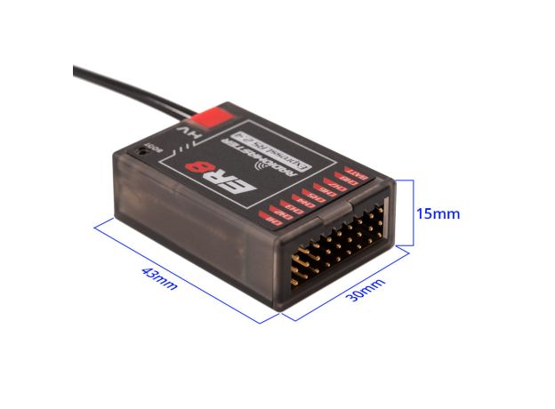 RadioMaster ER8 2.4GHz ELRS PWM Alıcı