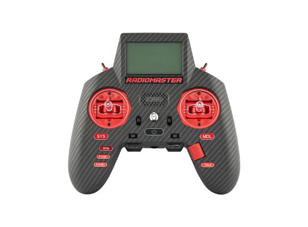 RadioMaster Zorro Max Radio Controller — ELRS / LBT / Red