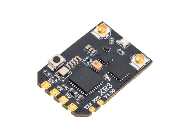 RadioMaster XR3 Nano Multi-Frequency Antenna Diversity ExpressLRS Receiver — 2 x Dual-Band / FCC