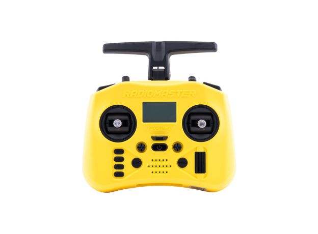 RadioMaster Pocket Crush Radio Controller (M2) — ELRS / FCC / Frost White