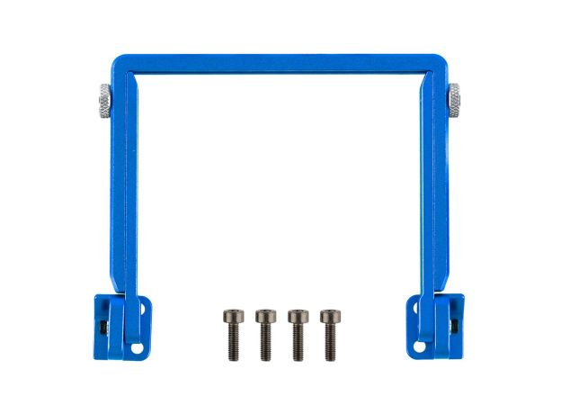 RadioMaster Boxer Ayarlanabilir Uzunluklu CNC Metal Katlanır Stand / Tutamak — Kırmızı