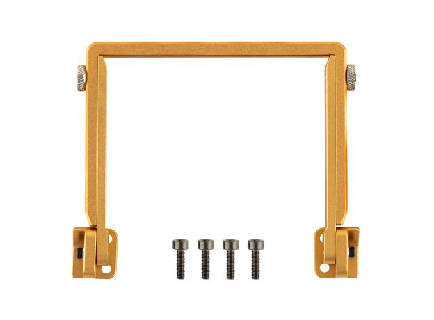 RadioMaster Boxer Ayarlanabilir Uzunluklu CNC Metal Katlanır Stand / Tutamak — Kırmızı