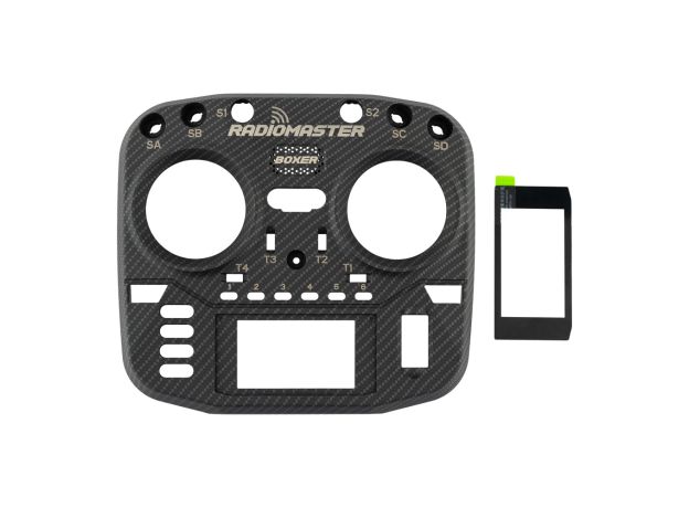 RadioMaster Boxer Karbon Fiber Ön Plaka Seti