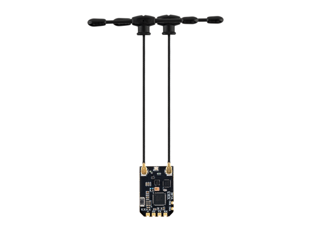 RadioMaster XR3 Nano Multi-Frequency Antenna Diversity ExpressLRS Receiver — 2 x 2.4GHz / LBT