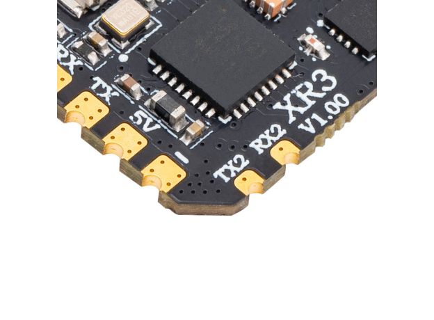 RadioMaster XR3 Nano Multi-Frequency Antenna Diversity ExpressLRS Receiver — 2 x 2.4GHz / LBT