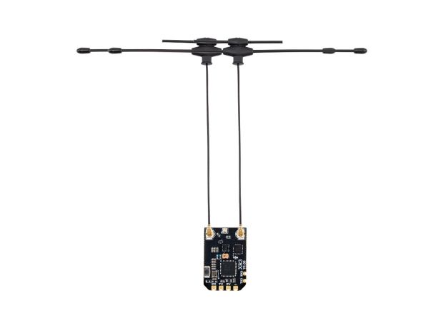 RadioMaster XR3 Nano Çok Frekanslı Anten Diversity ExpressLRS Alıcı — 2 x Sub-G 900MHz / LBT
