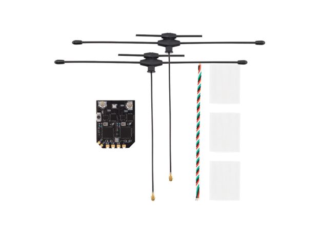 RadioMaster XR4 Gemini Xrossband Çift Bant ExpressLRS Alıcı — LBT