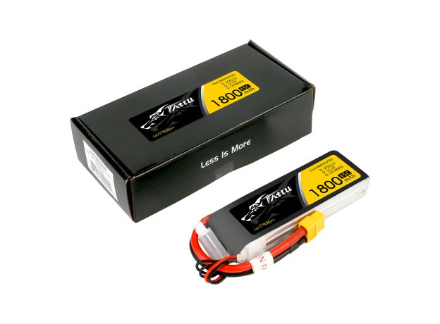 Tattu 1800mAh 3S 45C 11.1V LiPo Batarya | XT60 Konnektör | FPV Classic
