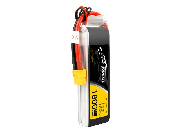Tattu 1800mAh 3S 45C 11.1V LiPo Batarya | XT60 Konnektör | FPV Classic