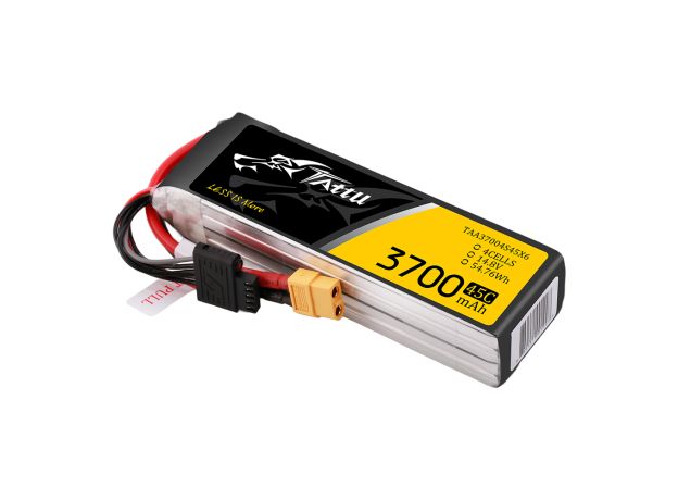 Tattu 3700mAh 4S 45C 14.8V LiPo Batarya | XT60 Konnektör | UAV Classic