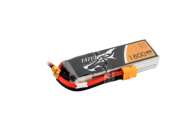 Tattu 1800mAh 3S 75C 11.1V LiPo Batarya | XT60 Konnektör | FPV Classic