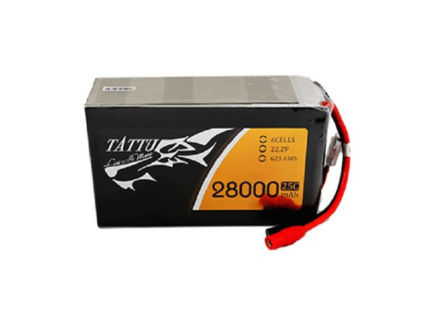 Tattu 28000mAh 6S 25C 22.2V LiPo Batarya | AS150+XT150 Konnektör | UAV Classic