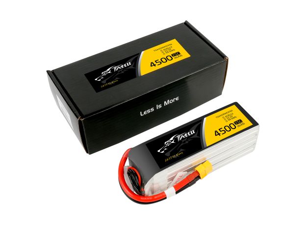 Tattu 4500mAh 6S 25C 22.2V LiPo Batarya | XT60 Konnektör | UAV Classic