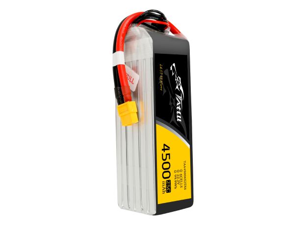 Tattu 4500mAh 6S 25C 22.2V LiPo Batarya | XT60 Konnektör | UAV Classic