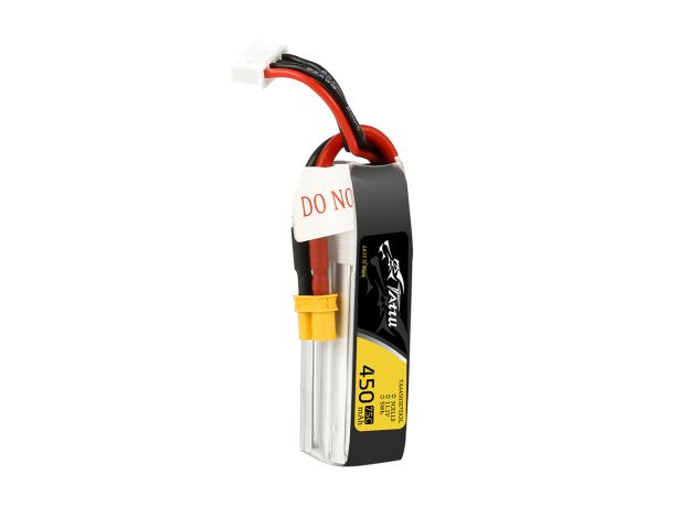 Tattu 450mAh 3S 75C 11.1V Long LiPo Batarya | XT30 Konnektör | FPV Classic