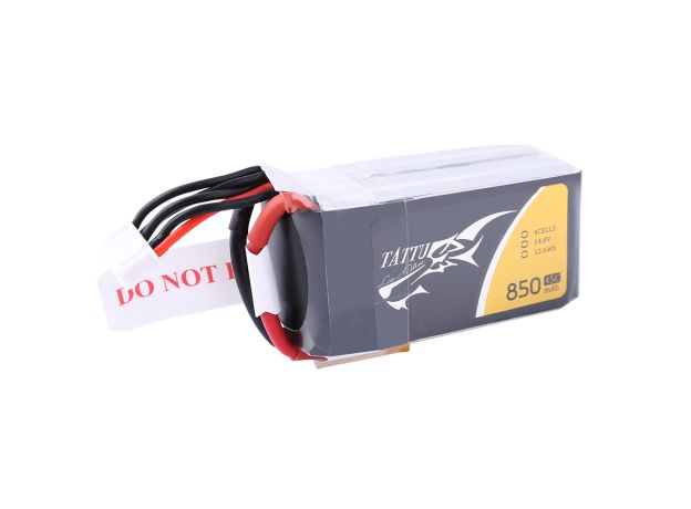 Tattu 850mAh 4S 45C 14.8V LiPo Batarya | XT30 Konnektör | FPV Classic