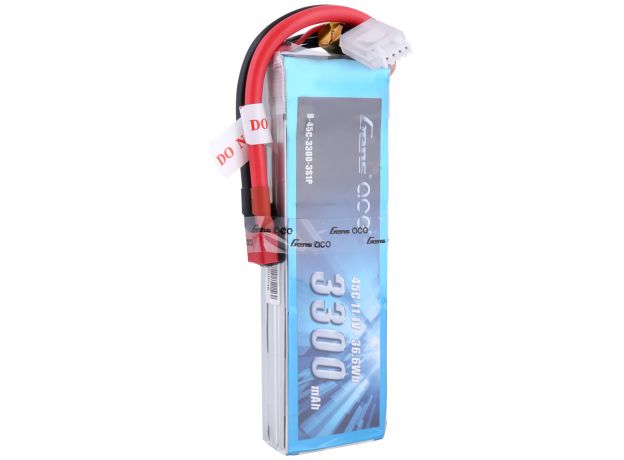 Gens ace 3300mAh 3S 45C 11.1V LiPo Batarya | Deans Konnektör | Air Classic (Non-G-Tech)