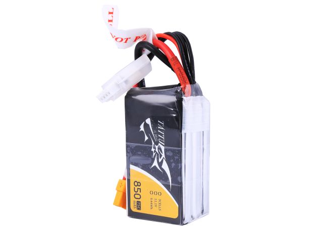 Tattu 850mAh 3S 75C 11.1V LiPo Batarya | XT60 Konnektör | FPV Classic