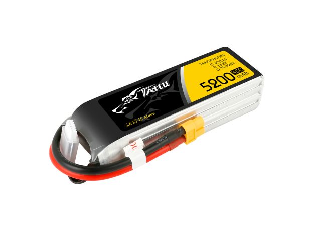 Tattu 5200mAh 4S 35C 14.8V LiPo Batarya | XT60 Konnektör | UAV Classic