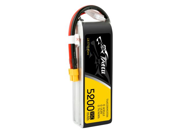 Tattu 5200mAh 4S 35C 14.8V LiPo Batarya | XT60 Konnektör | UAV Classic