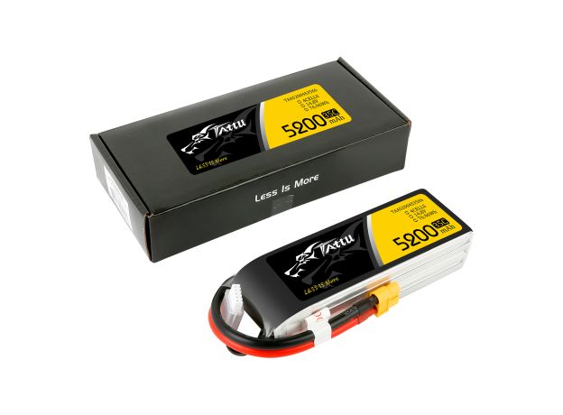 Tattu 5200mAh 4S 35C 14.8V LiPo Batarya | XT60 Konnektör | UAV Classic