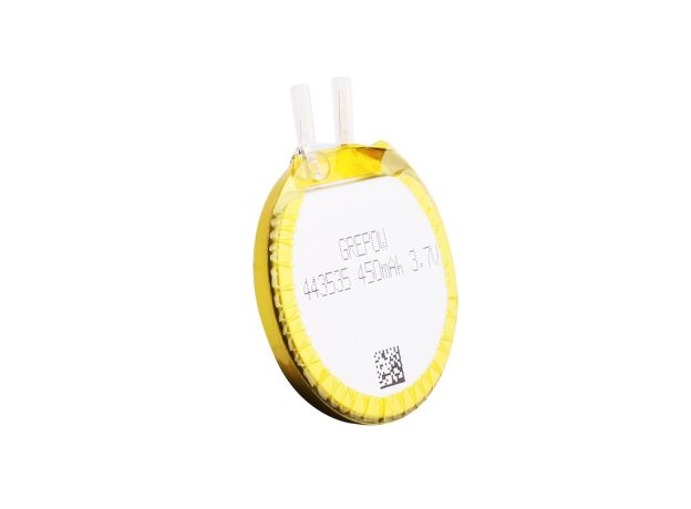 Grepow 3.7V 450mAh LiPo Yuvarlak Batarya 4435035