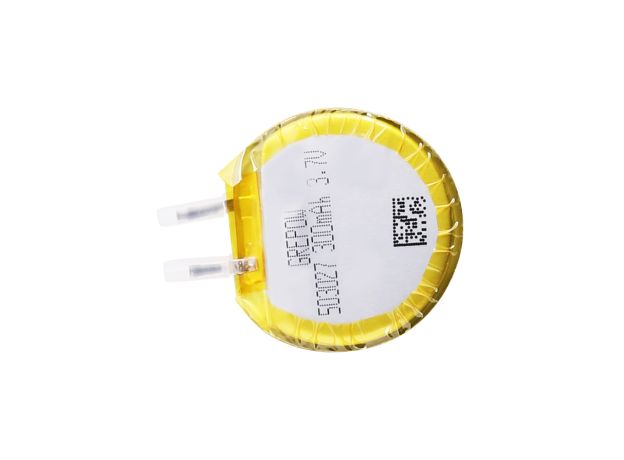Grepow 3.7V 300mAh LiPo Yuvarlak Batarya 5030027