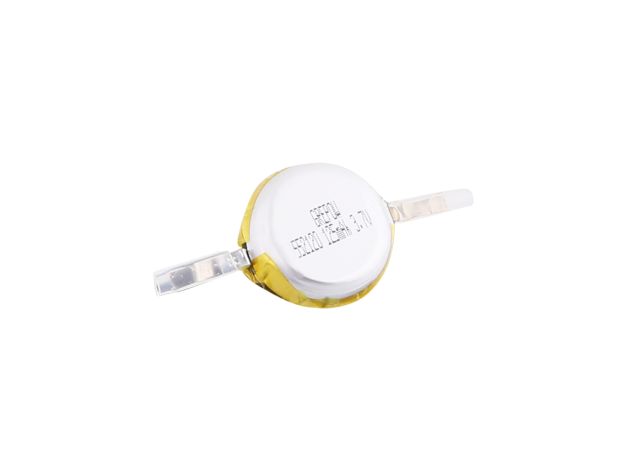 Grepow 3.7V 125mAh LiPo Yuvarlak Batarya 5521020
