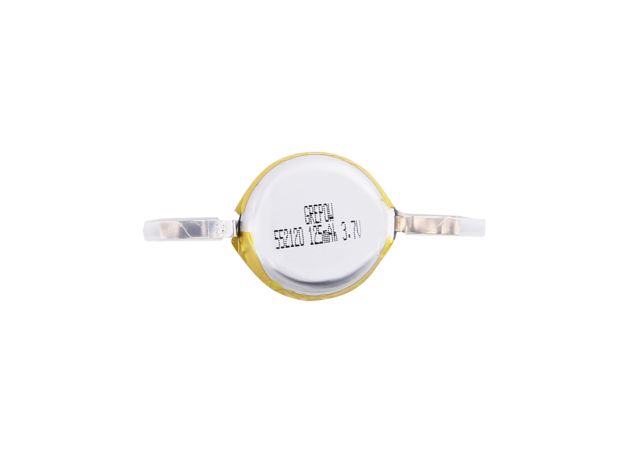Grepow 3.7V 125mAh LiPo Yuvarlak Batarya 5521020