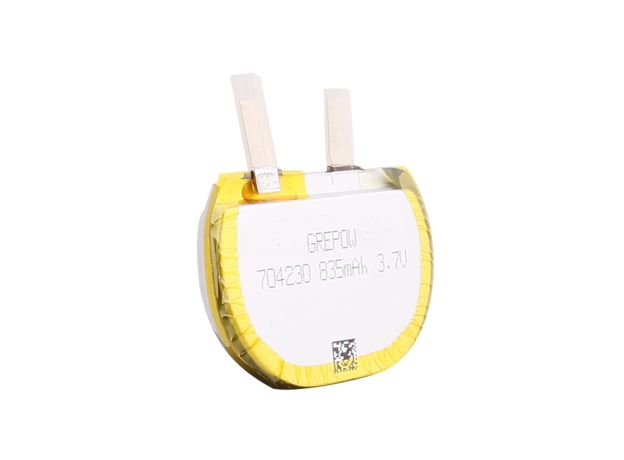 Grepow 3.7V 835mAh LiPo Yuvarlak Batarya 7042030
