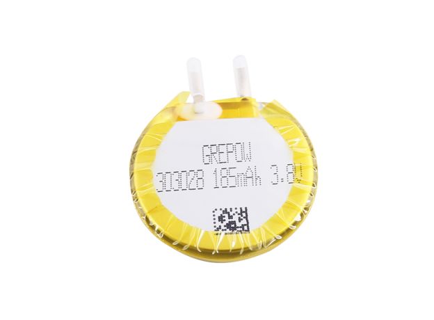Grepow 3.8V 185mAh 1S LiPo Yuvarlak Batarya 3030028
