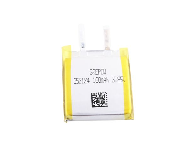 Grepow 3.85V 160mAh LiPo Kavisli Batarya 3521024