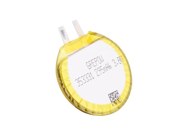 Grepow 3.8V 295mAh LiPo Yuvarlak Batarya 3533031