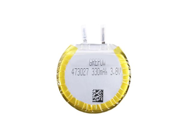 Grepow 3.8V 330mAh LiPo Yuvarlak Batarya 4730027