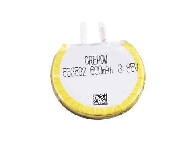 Grepow 3.85V 600mAh LiPo Yuvarlak Batarya 5535032