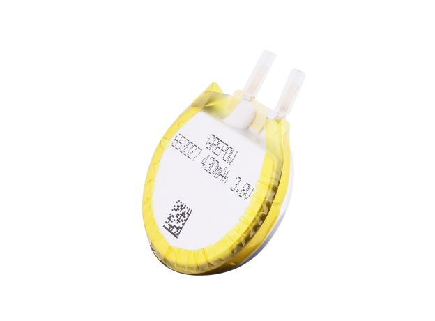 Grepow 3.8V 430mAh LiPo Yuvarlak Batarya 6530027