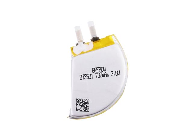 Grepow 3.8V 730mAh LiPo Fan Type Şekilli Batarya 8725031