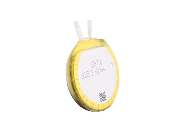Grepow 3.7V 630mAh 1S1P LiPo Yuvarlak Batarya 6035033