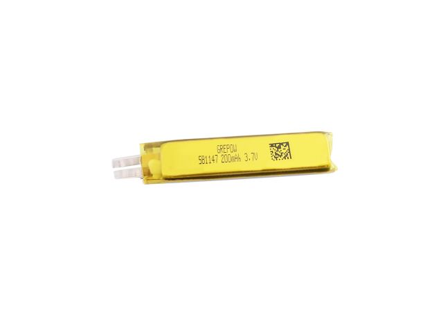 Grepow 3.7V 200mAh LiPo Dikdörtgen Batarya 5811047